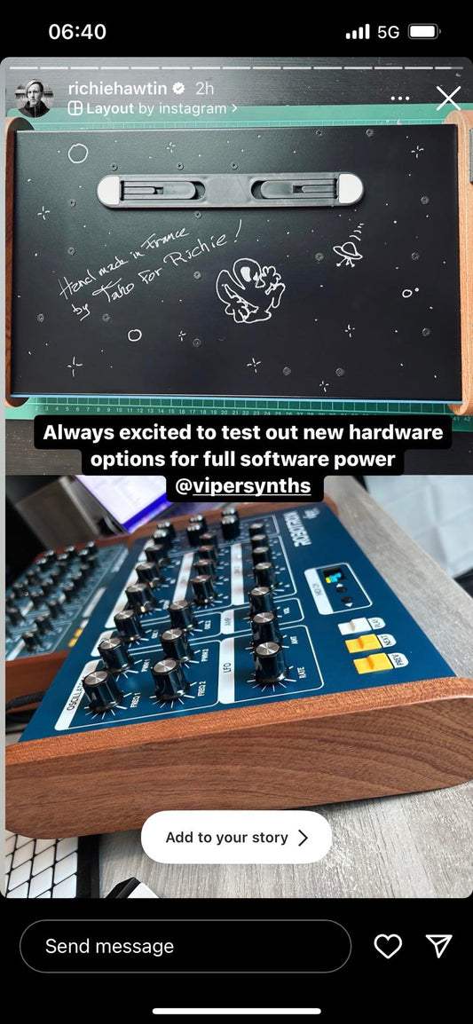 Support from Richie Hawtin