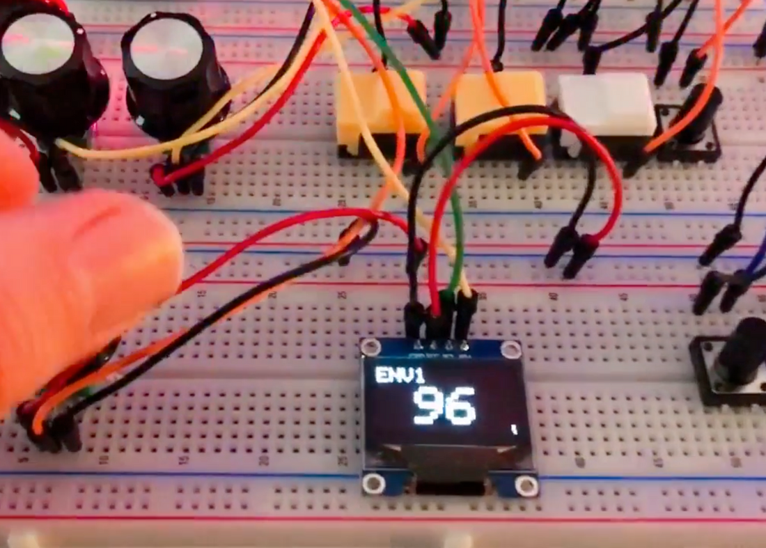 Arduino MIDI Controller on a bread board